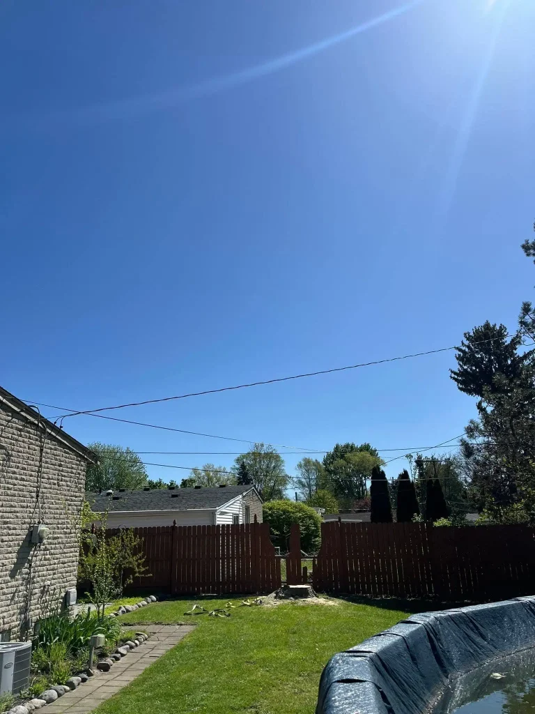 Emergency Tree Removal & Storm Damage Response maple project completed in Macomb County - emergency tree removal Macomb County MI
