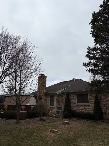 Residential Tree Removal project 26 project completed in Clinton Township - tree removal Clinton Township MI